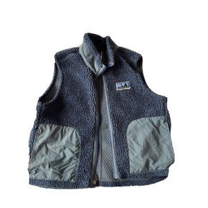 Patagonia Retro-X Fleece Vest Kid’s Sz 8 (S).  Blue